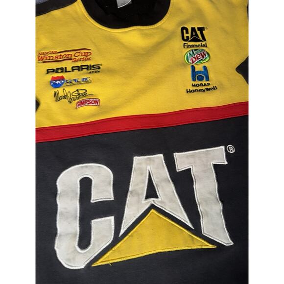 Racing Champions Mens Size Large CAT Dodge Simpson NASCAR Crewneck Sweatshirt - Picture 2 of 8